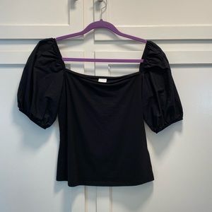 Puff sleeve top